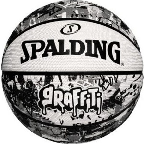 Spalding Graffiti Series White Outdoor Basketball-Size 7