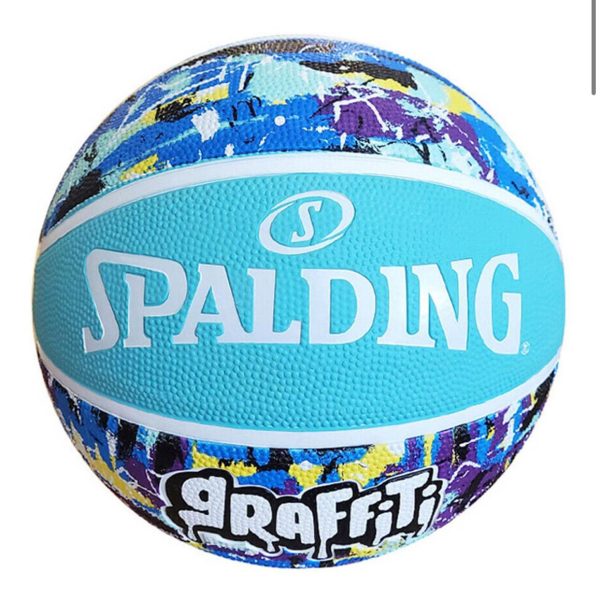 Spalding Graffiti Series Blue Outdoor Basketball-Size 7