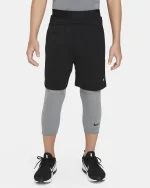 Nike Pro Dri-FIT Big Kids (Boys) 3/4-Length Tights