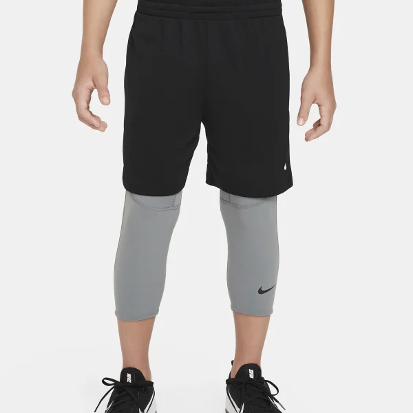 Nike Pro Dri-FIT Big Kids (Boys) 3/4-Length Tights